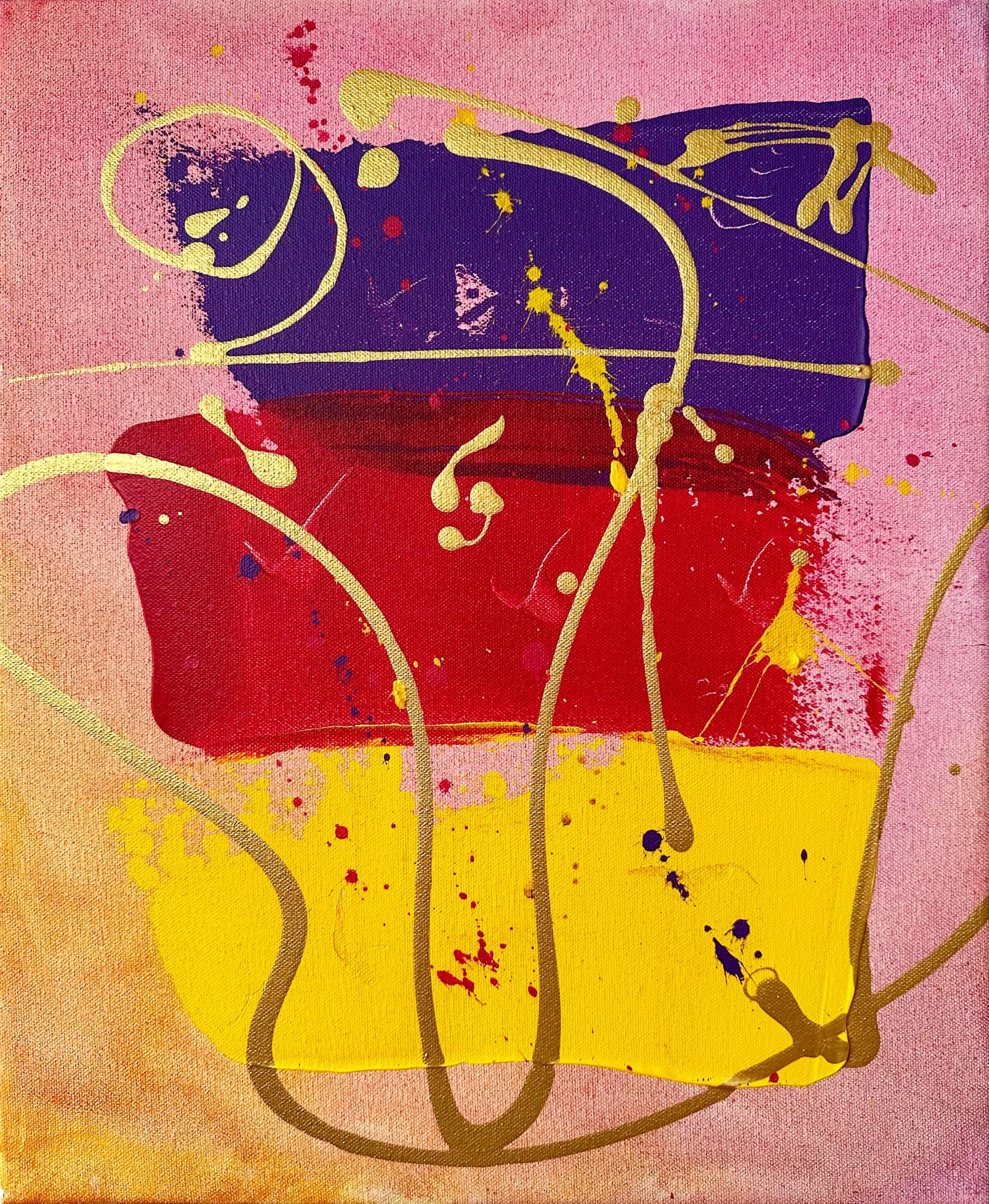 Queen's Landing — abstract painting by Miroslavo