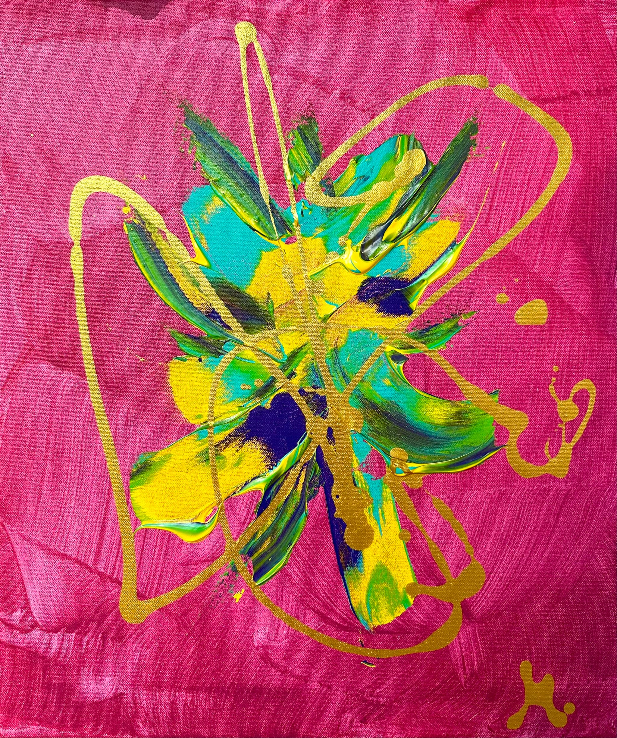 Spread Your Wings and Fly — abstract painting by Miroslavo
