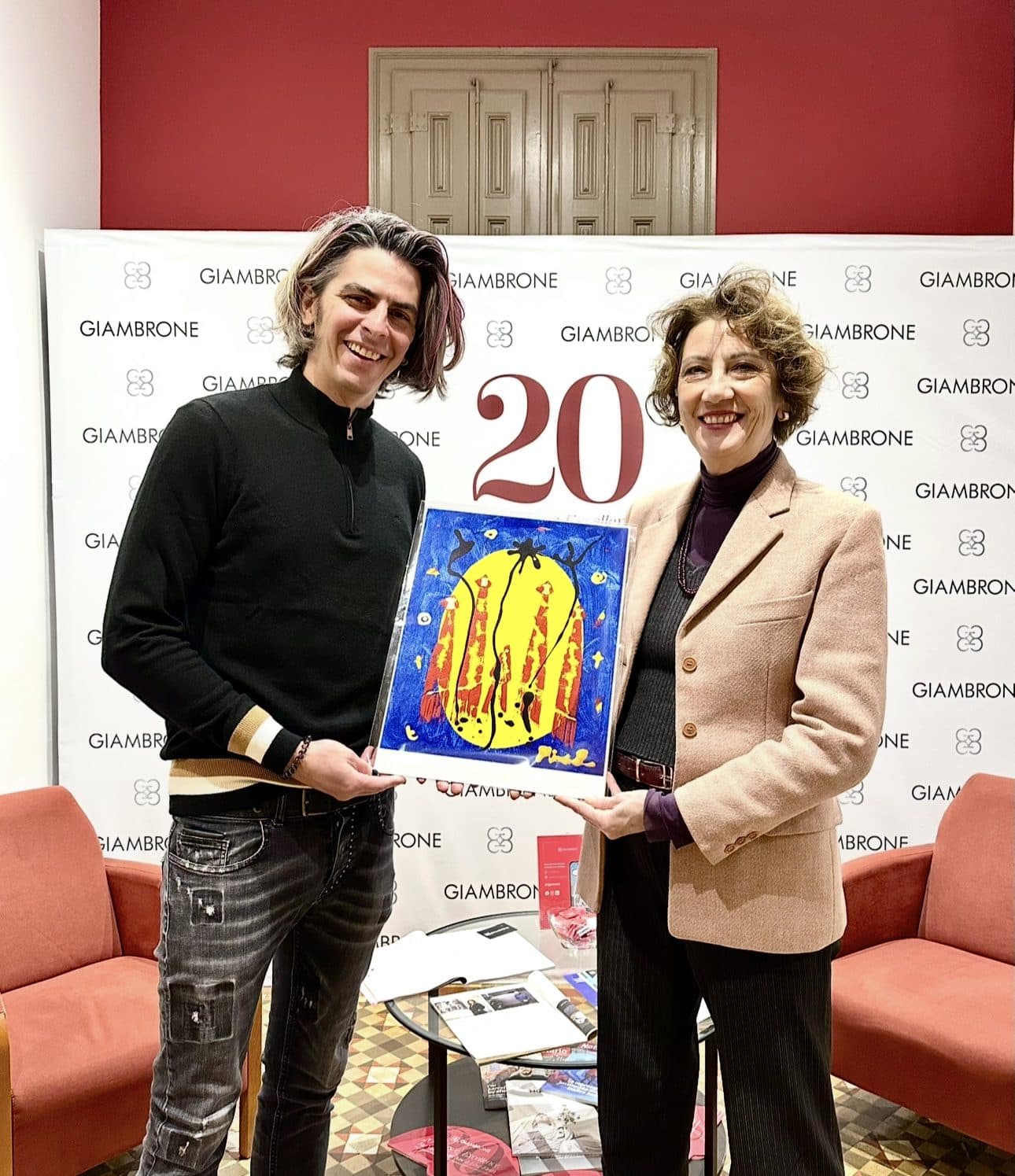 International Law Firm Giambrone Acquires Miroslavo’s Popular Fine Art Print