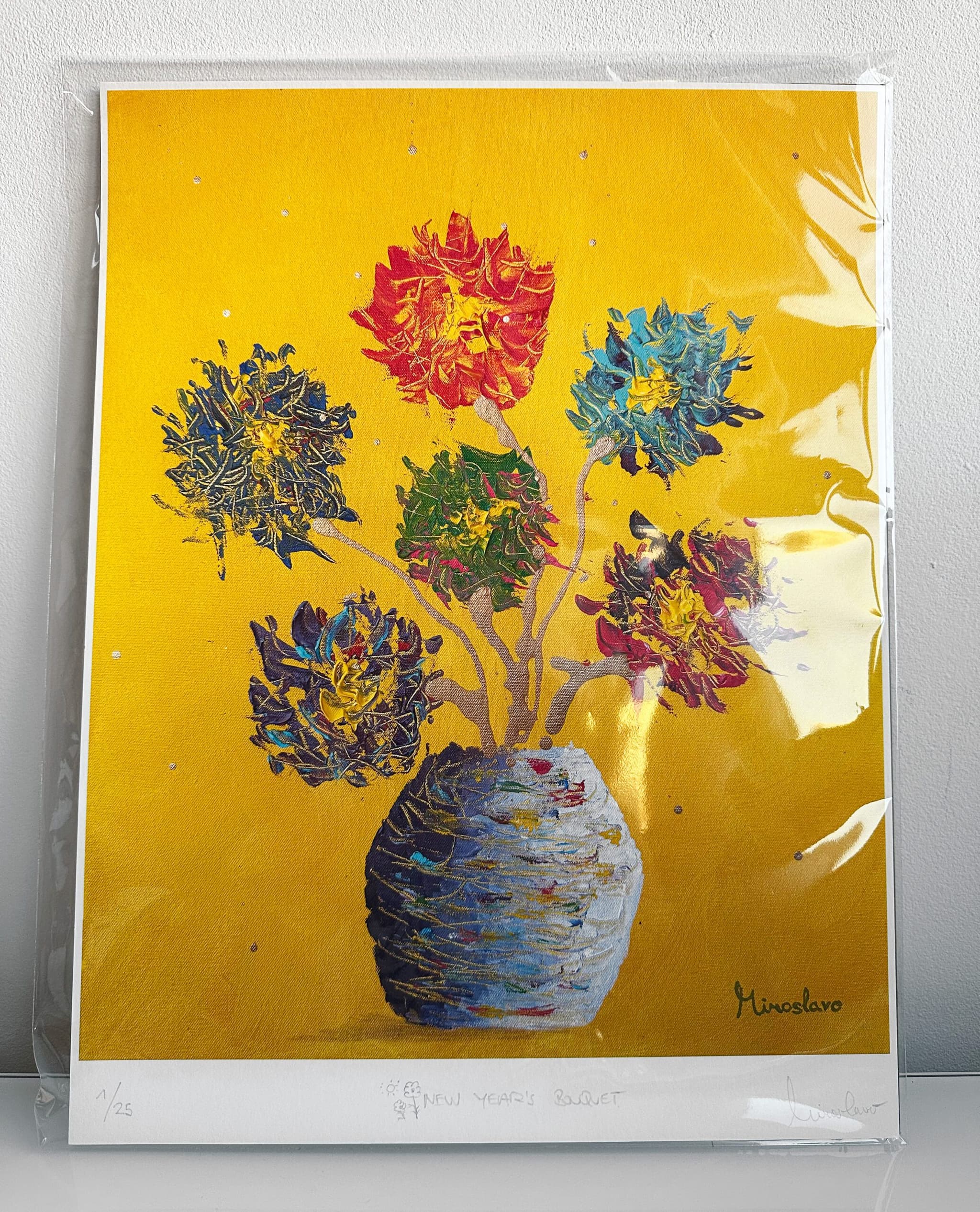 New Year Bouquet — fine art tisk