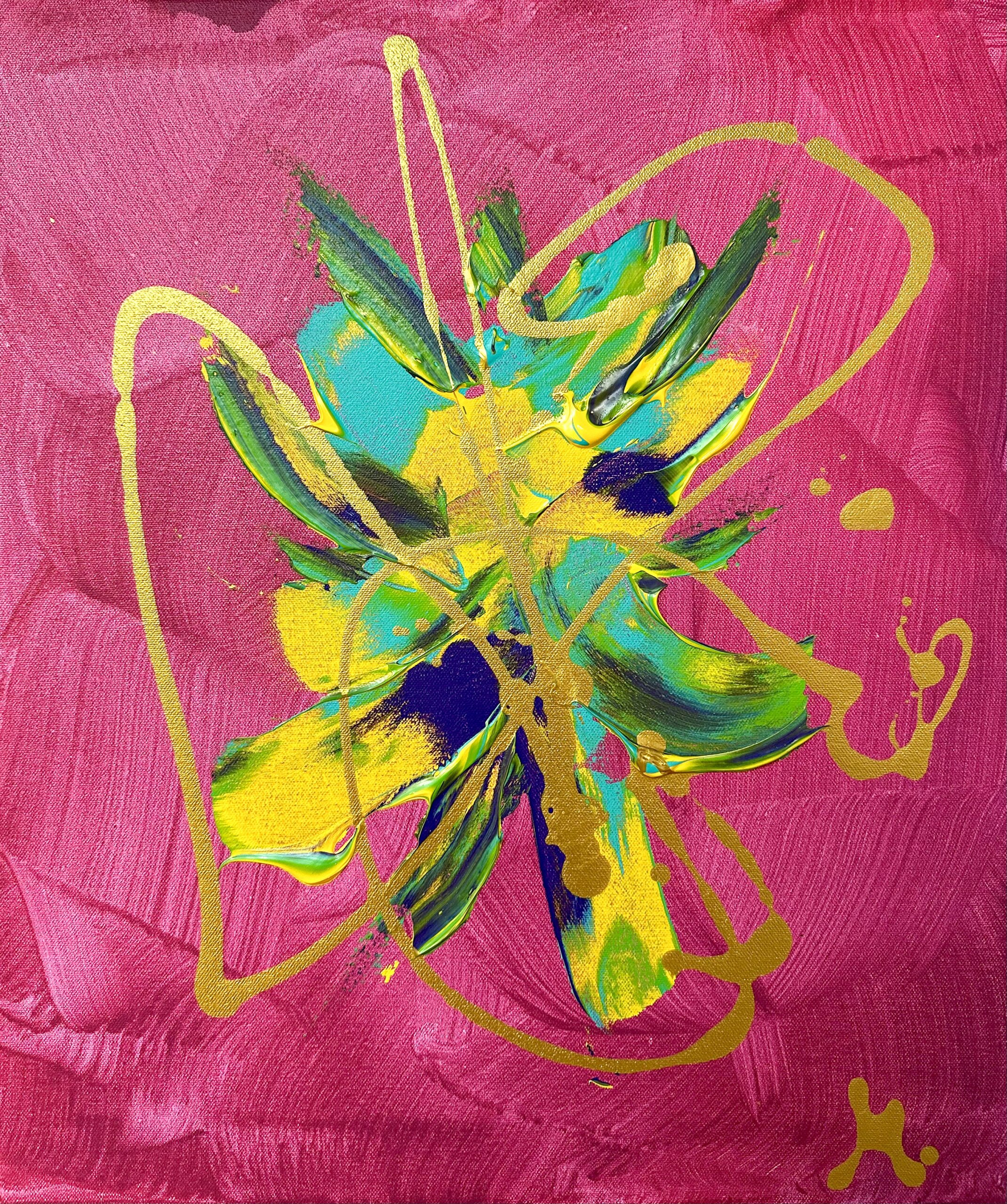 Spread Your Wings and Fly — abstract painting by Miroslavo