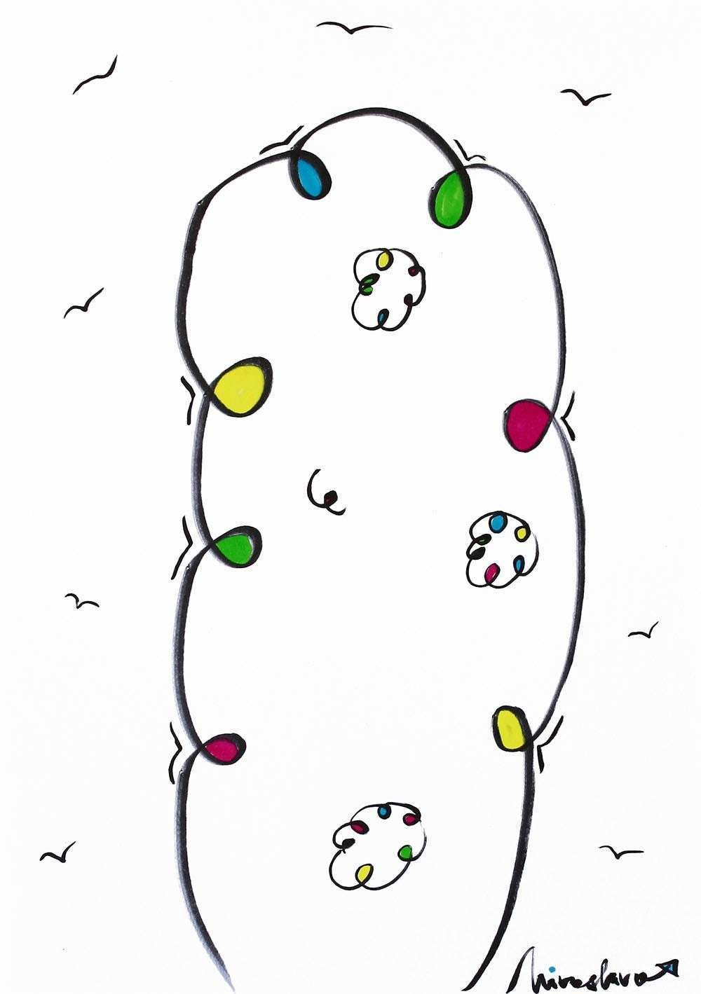 Miroslavo Drawing: Freedom 