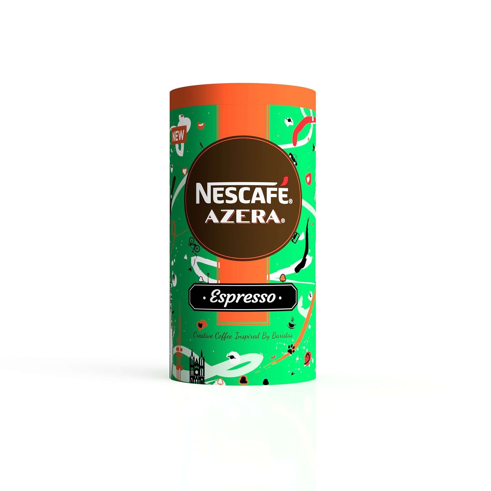 Miroslavo: Nescafé Azera Label Design inspired by City Life