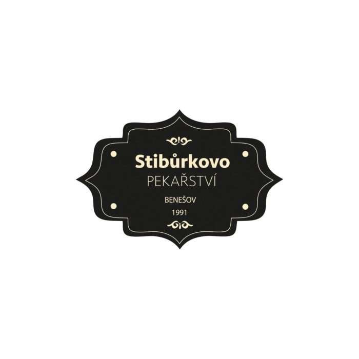 Univerzální etiketa + logo Stibůrkovo Pekařství