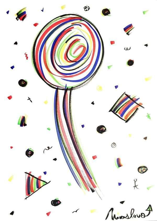 Miroslavo’s Drawings: Lollipop