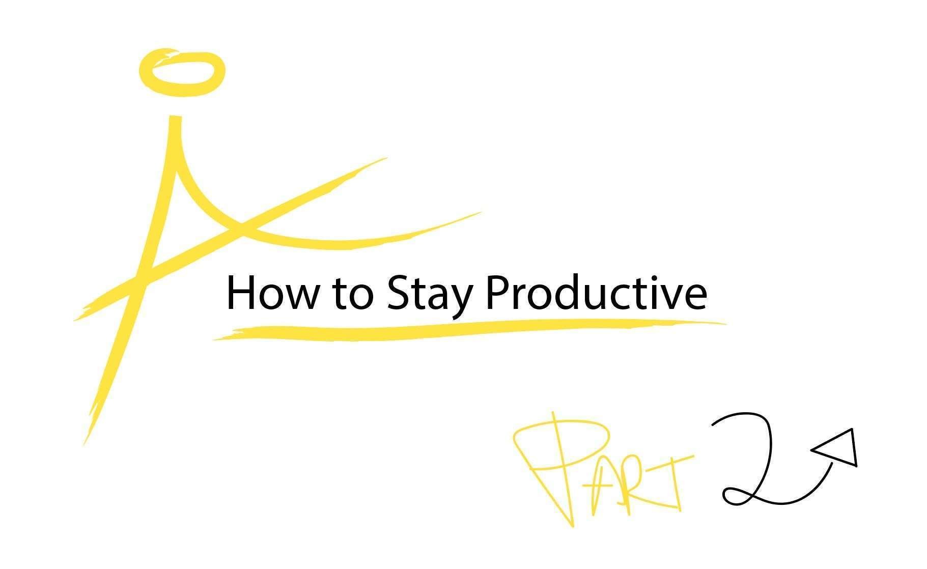 how to stay productive exercise regularly miroslavo blog