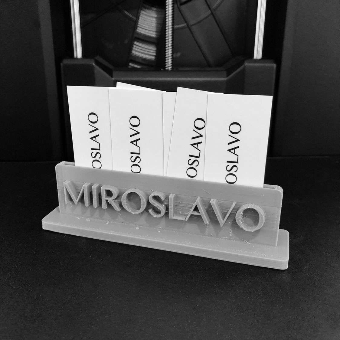 Miroslavo Business Card Holder
