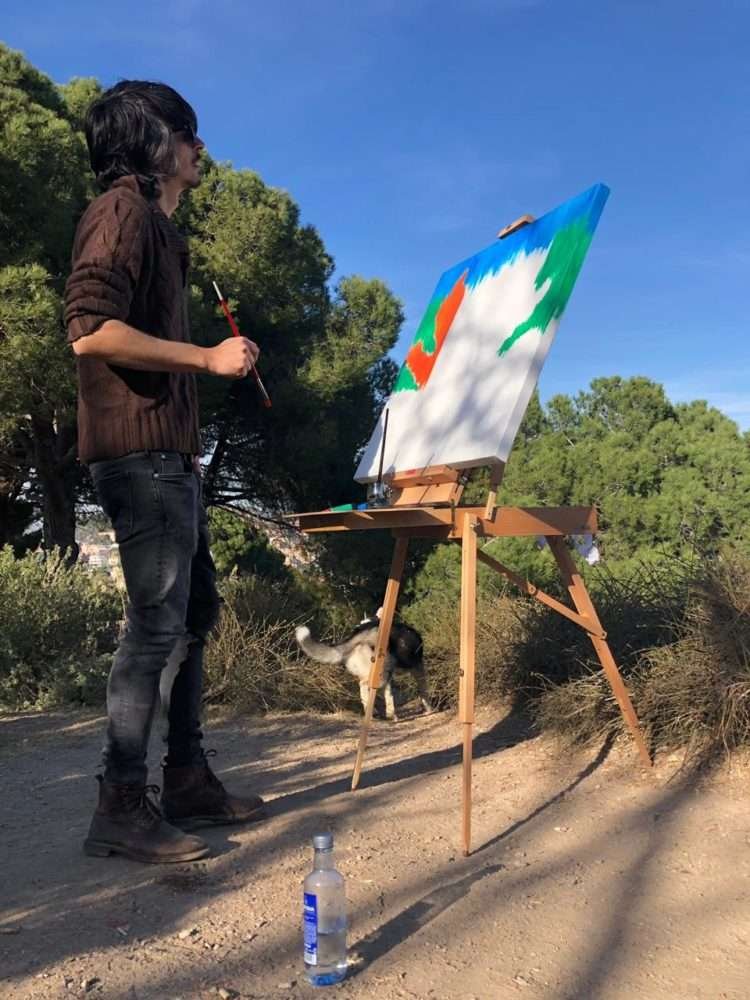 Vzal jsem plátno a vyrazil do ulic Barcelony