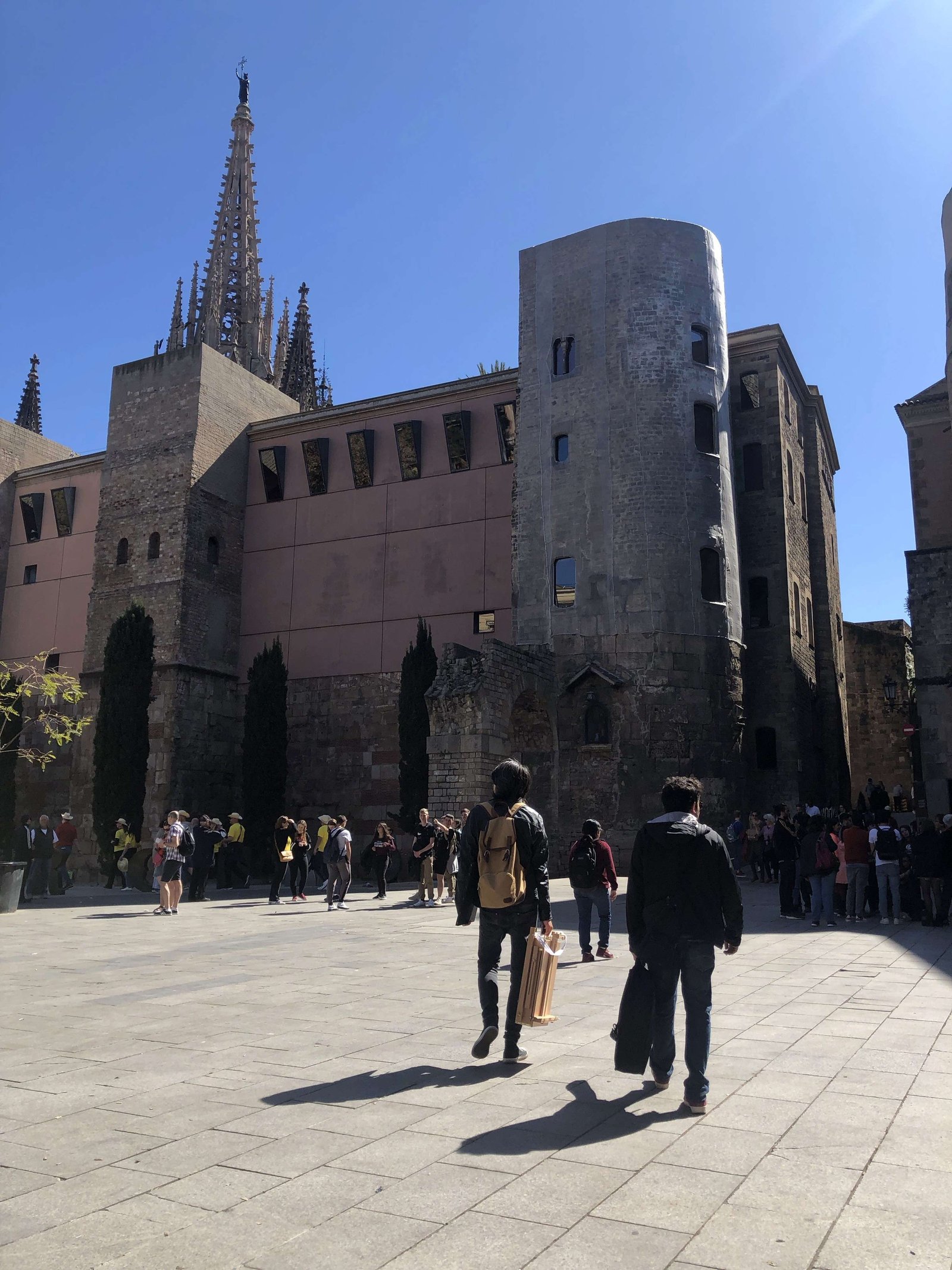Bringing peace and freedom to Plaça Sant Felip Neri