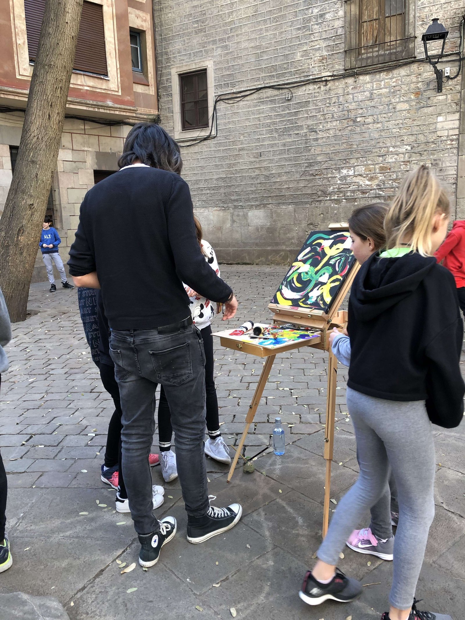 Bringing peace and freedom to Plaça Sant Felip Neri