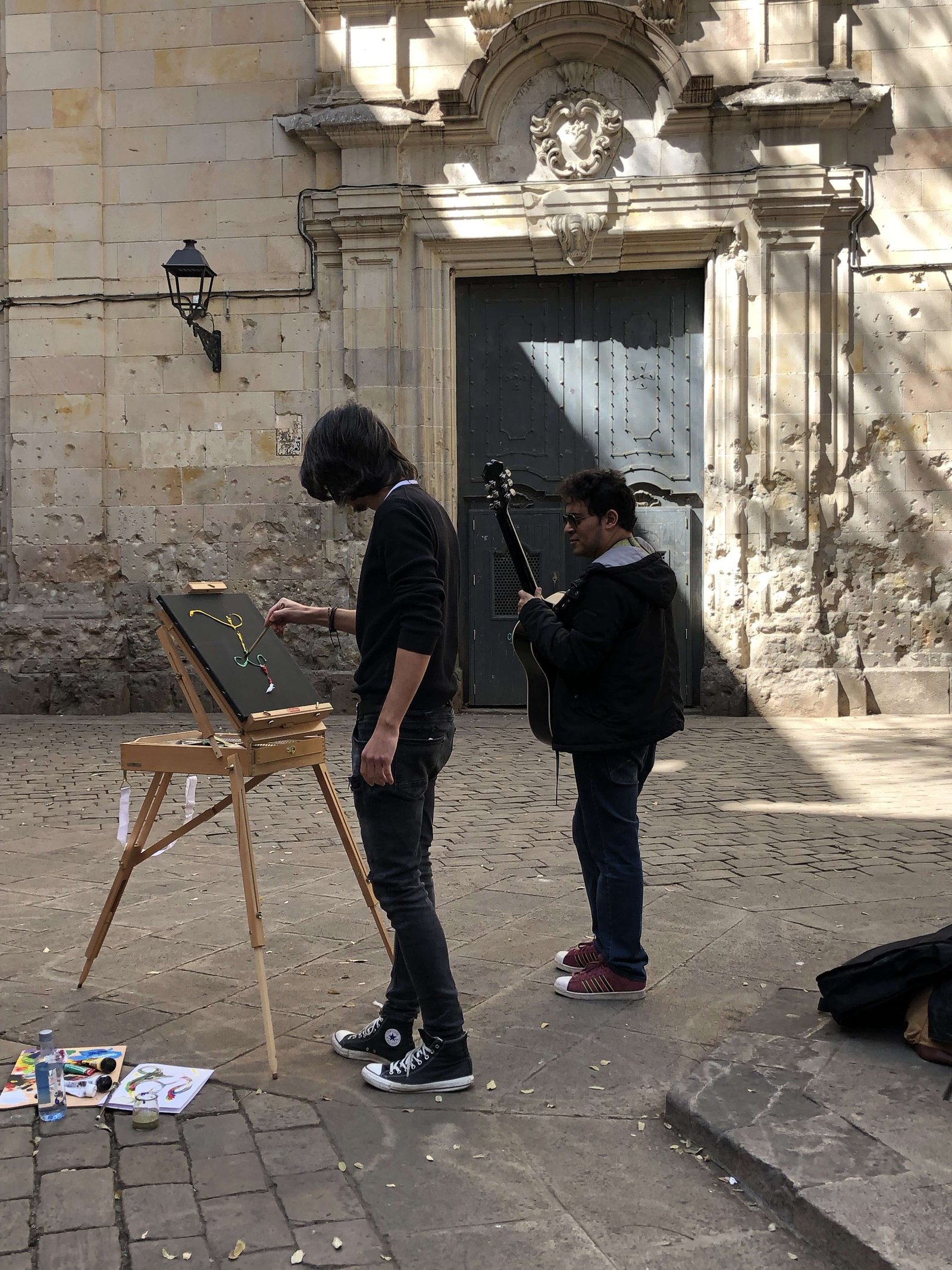 Bringing peace and freedom to Plaça Sant Felip Neri