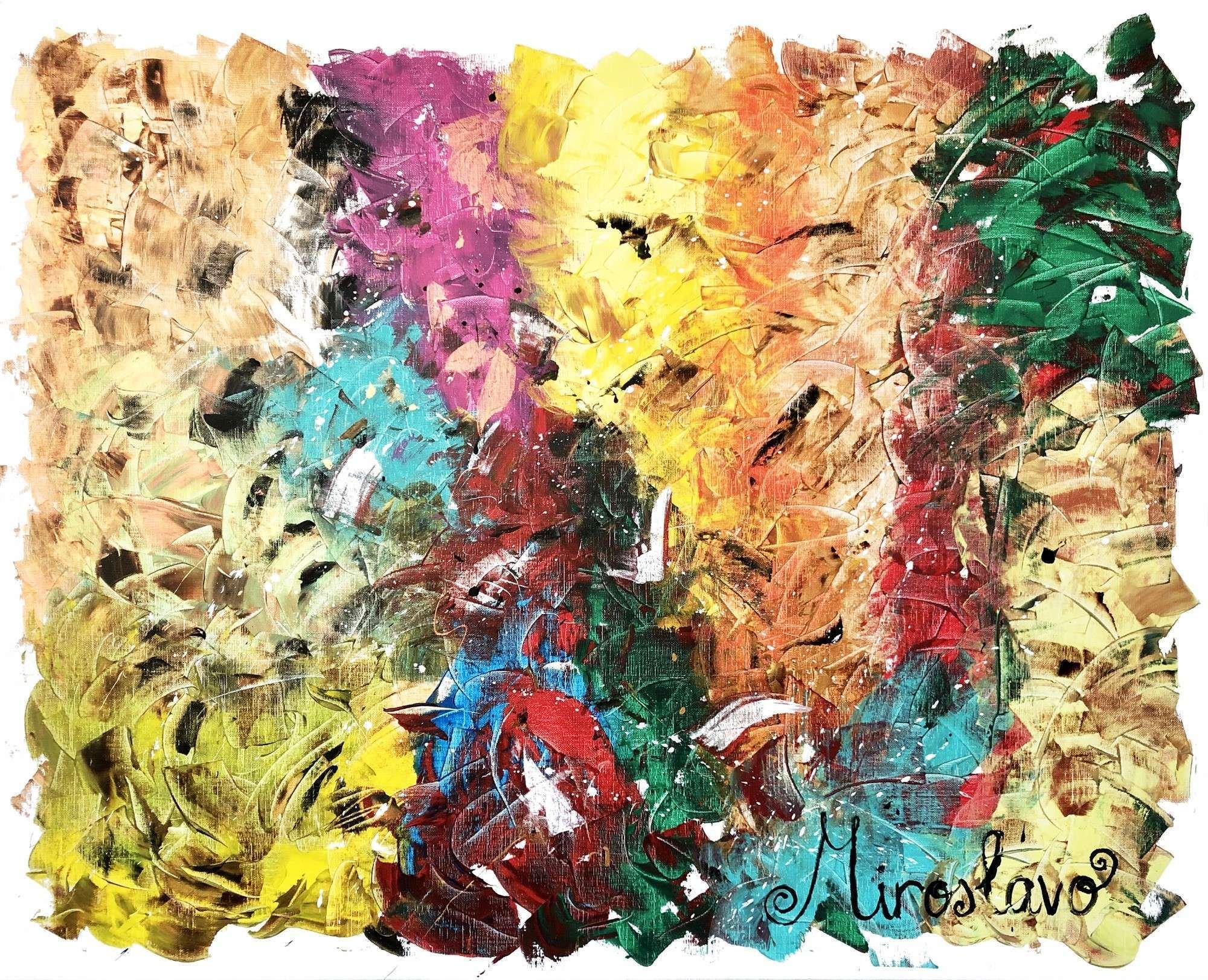 Pinturas de Miroslavo: Fiesta de Colores