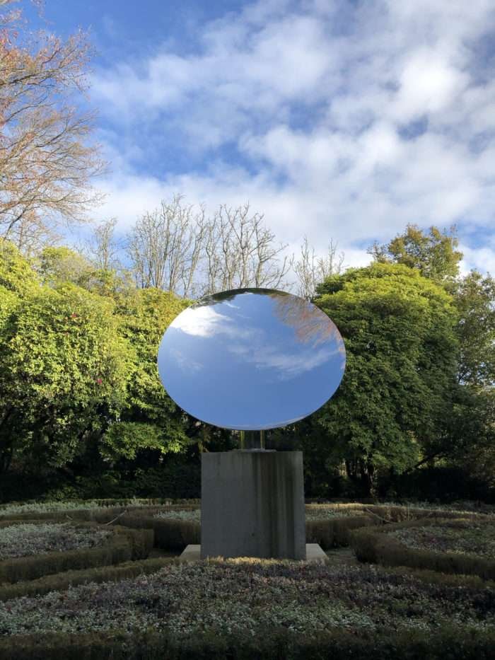 Mirror Satellite Dish in Porto Park