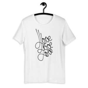 Love Unisex Camiseta