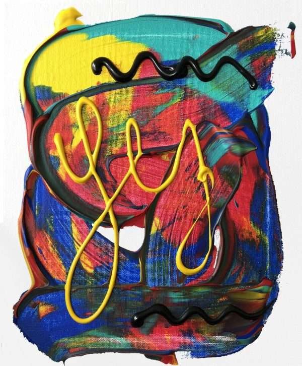 Painting by Miroslavo called Is This Love?