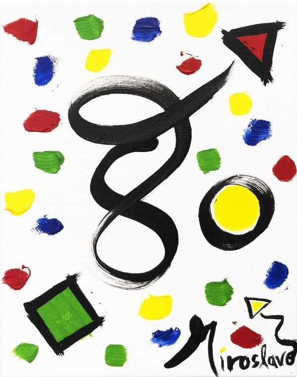 Infinity painting by Miroslavo