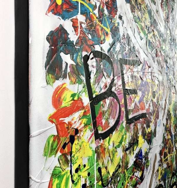 Detail of painting Independence by Miroslavo