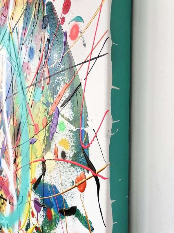 American Dream painting detail