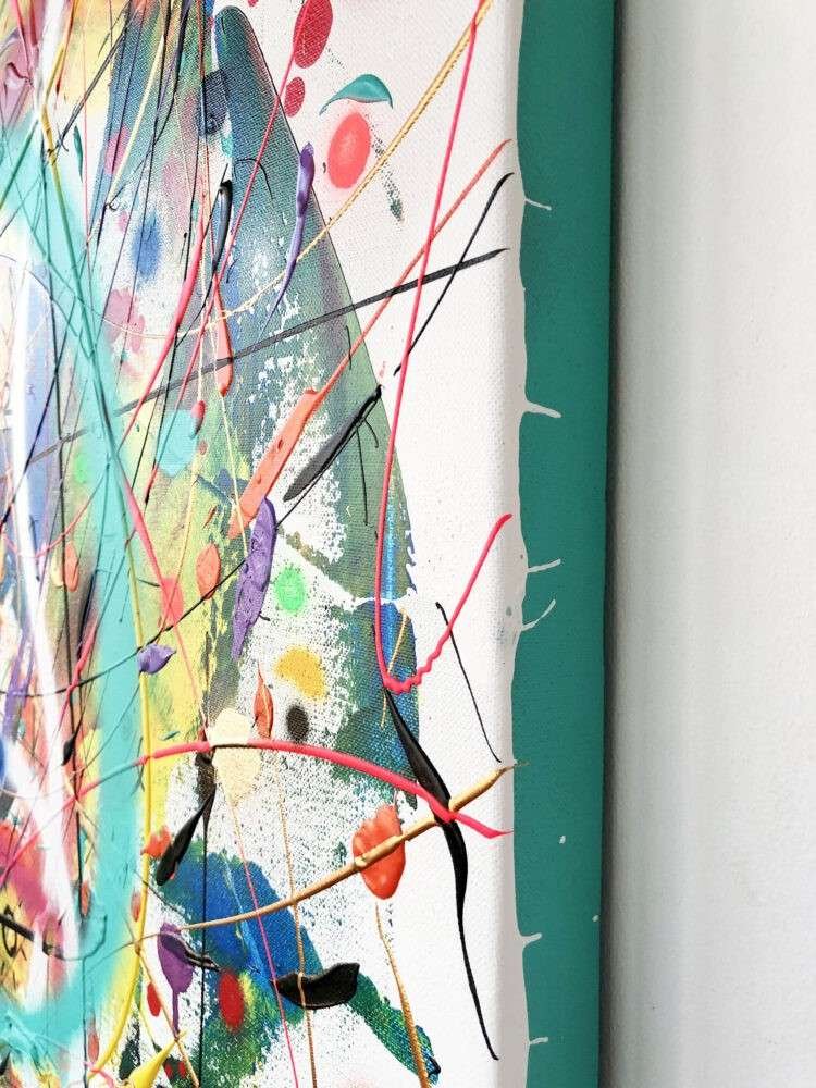 American Dream painting detail