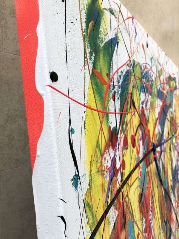 American Dream painting detail
