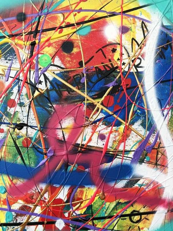 American Dream painting detail