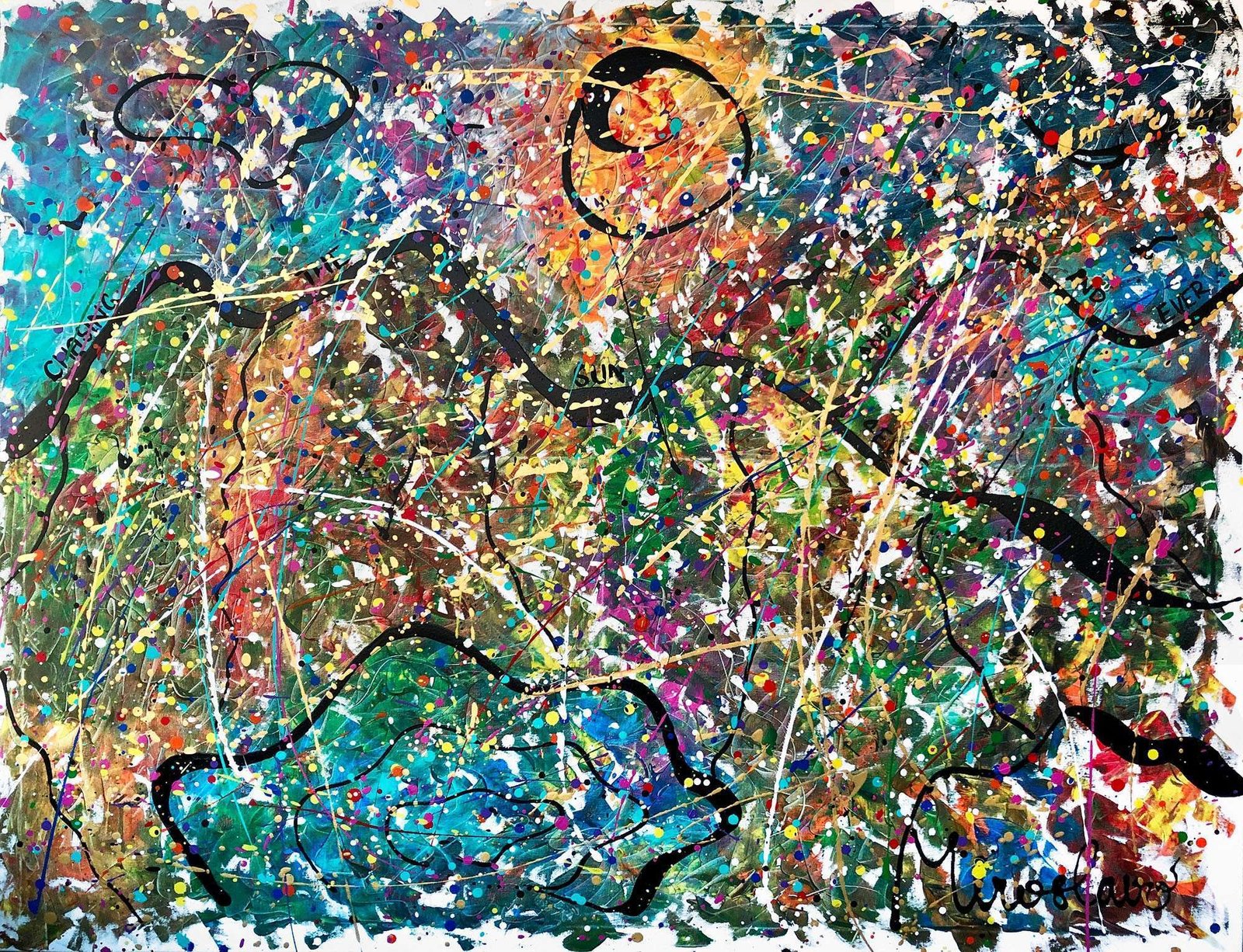 Chasing The Sun Painting by Miroslavo