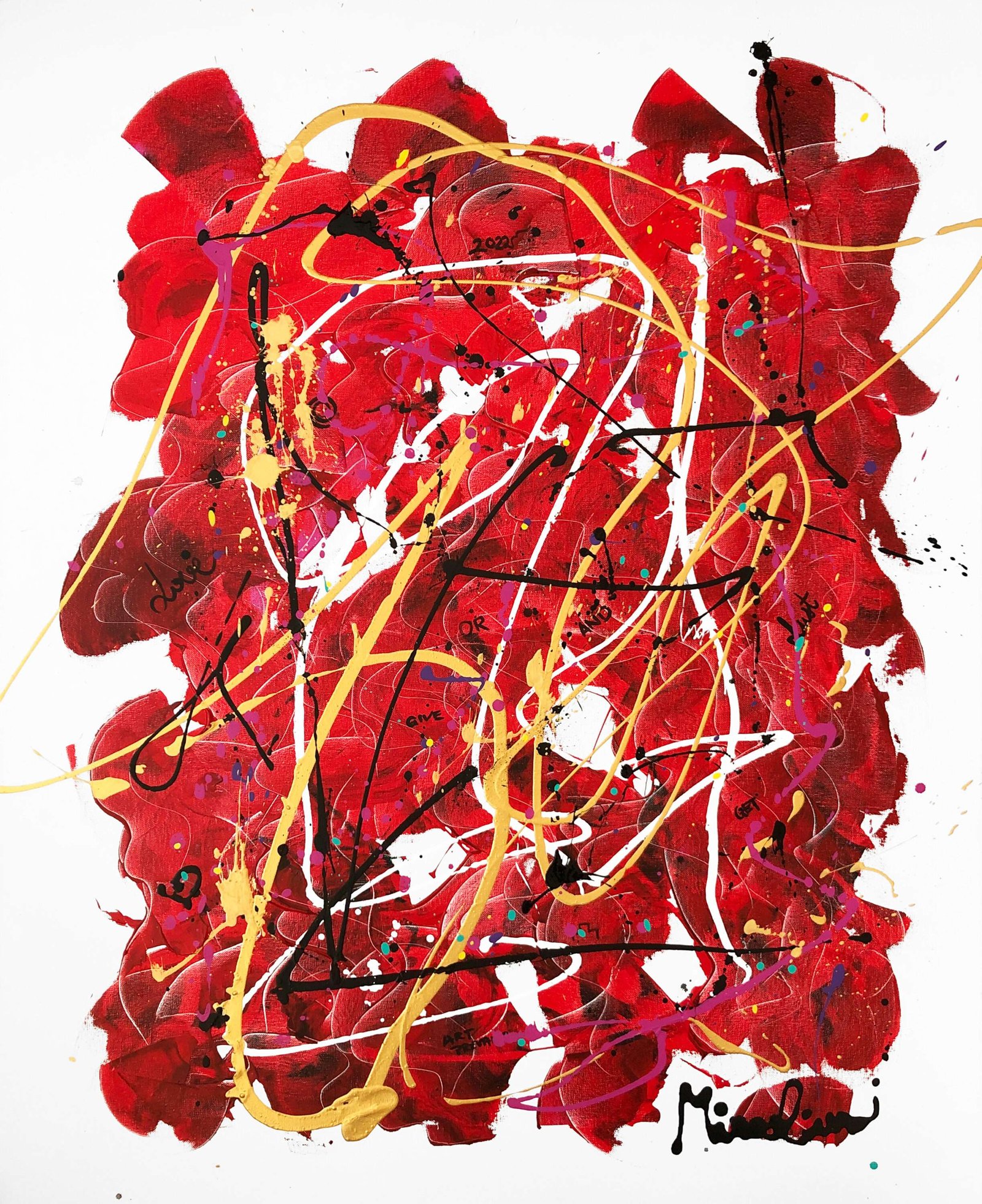Commissioned Paintings: Client's Input, Artist's Magic 5 Power, Lust and Love Painting by Miroslavo