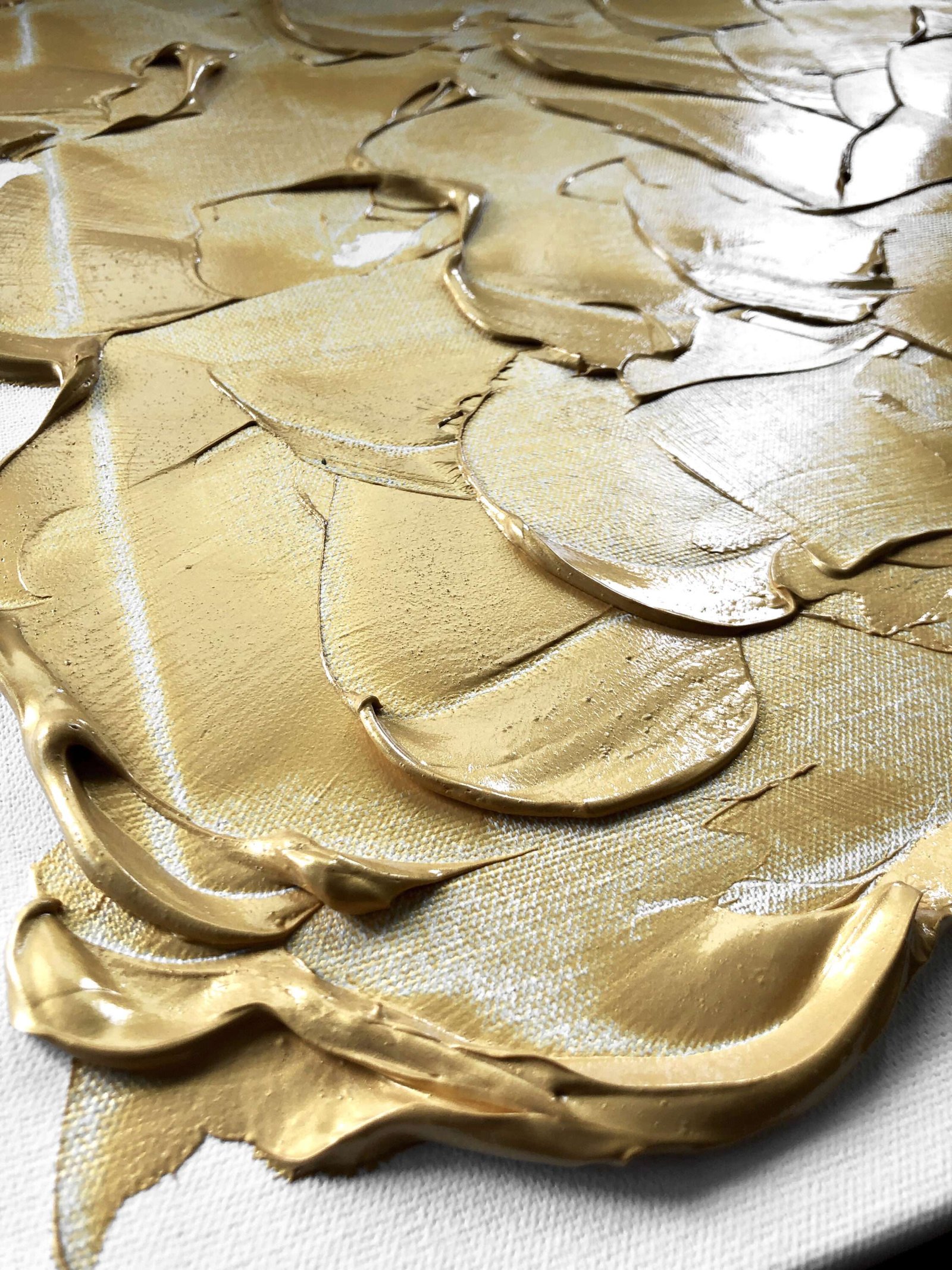 Commissioned Paintings: Client's Input, Artist's Magic 3 Gold Painting