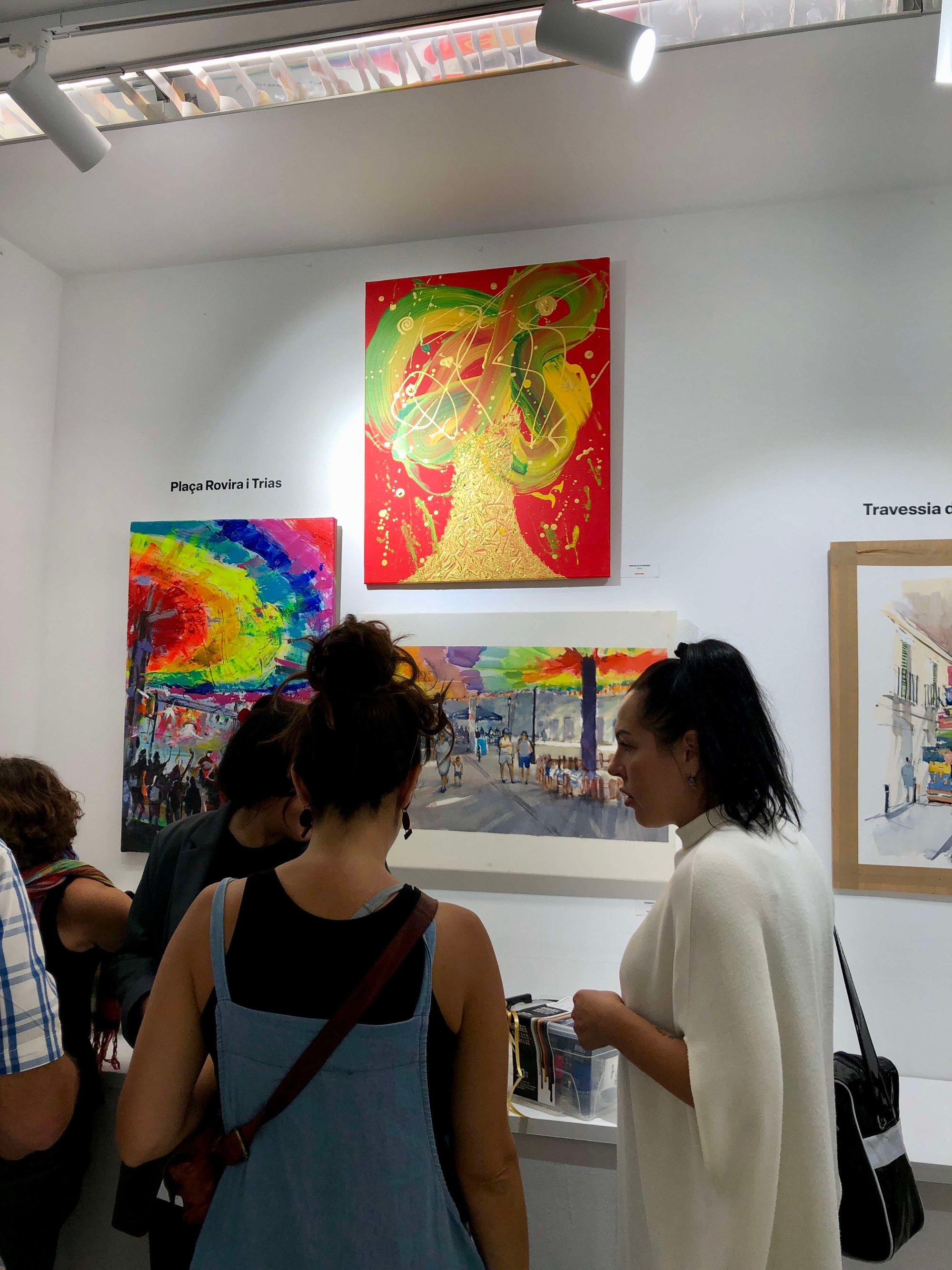 Mostra de Pintura de La Festa Major de Gràcia Barcelona