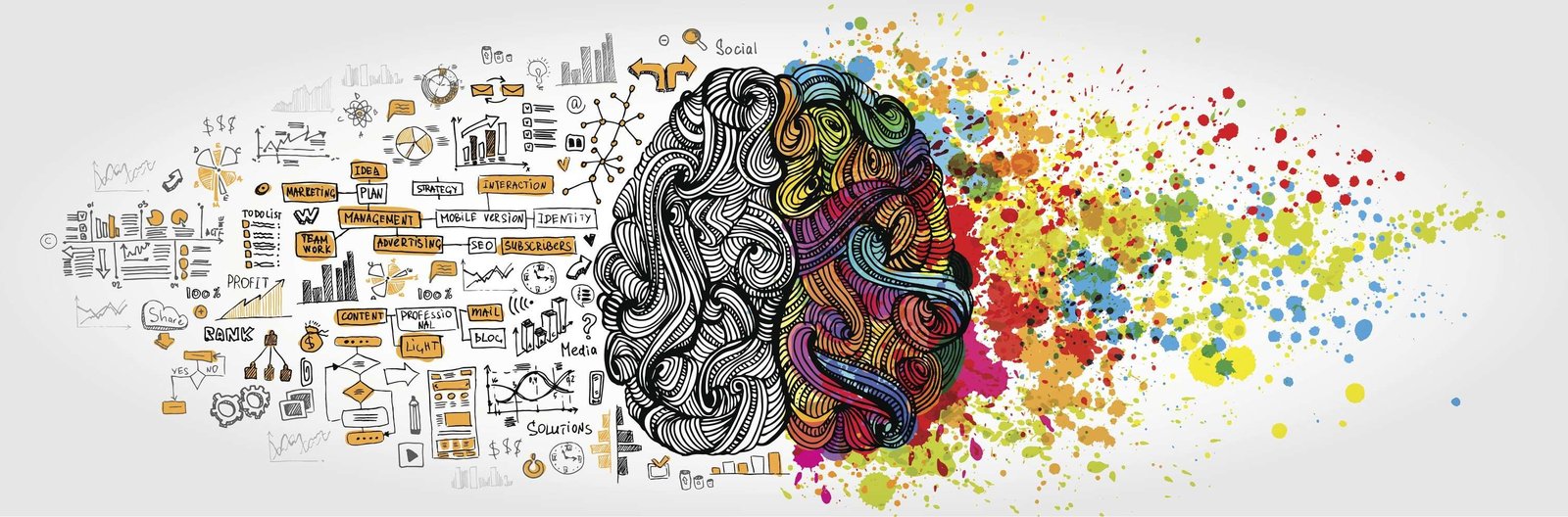 Combining Art, Design and Marketing. Superpower and advantage.