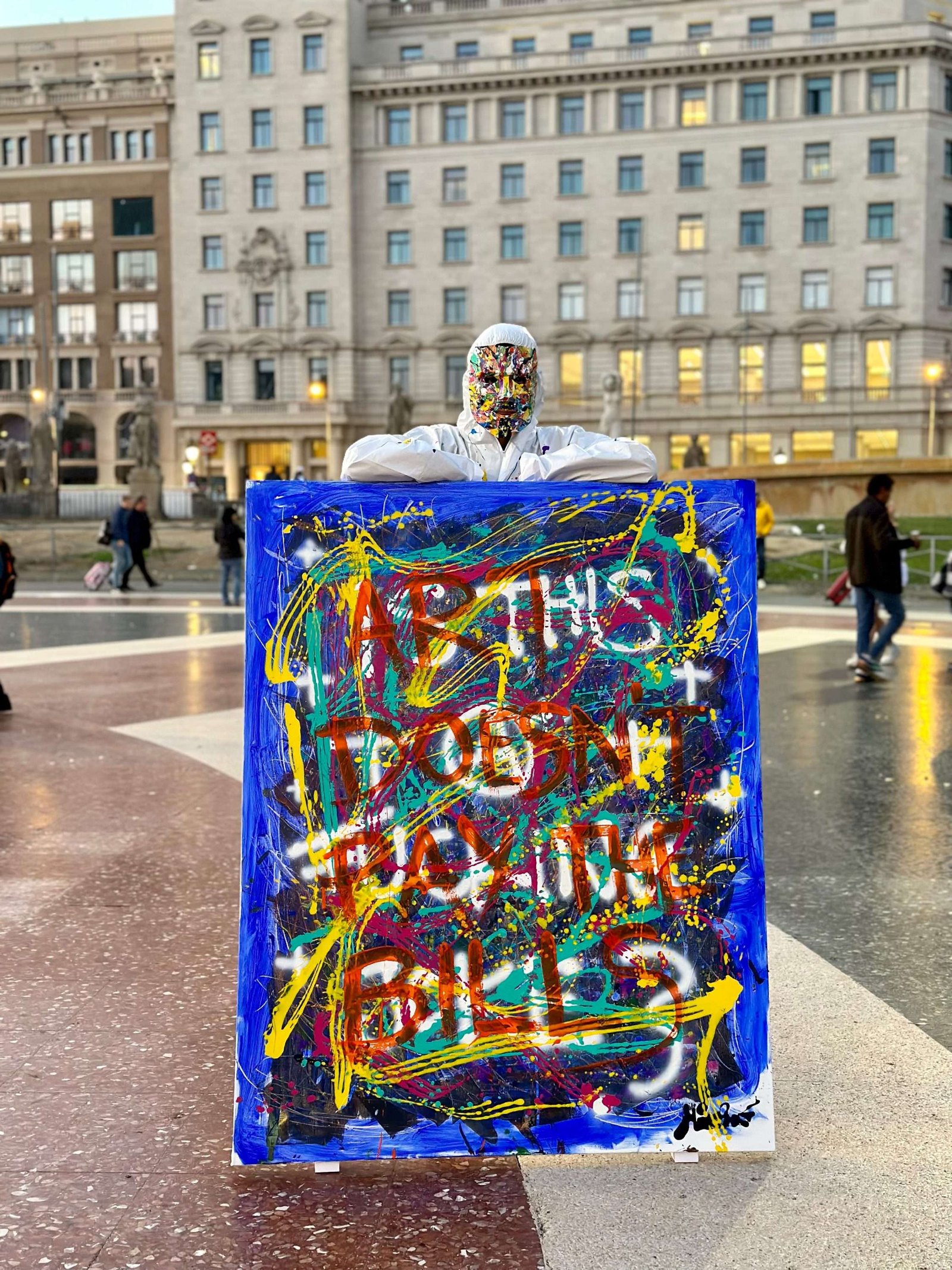 Art 1 art doesnt pay the bills barcelona miroslavo
