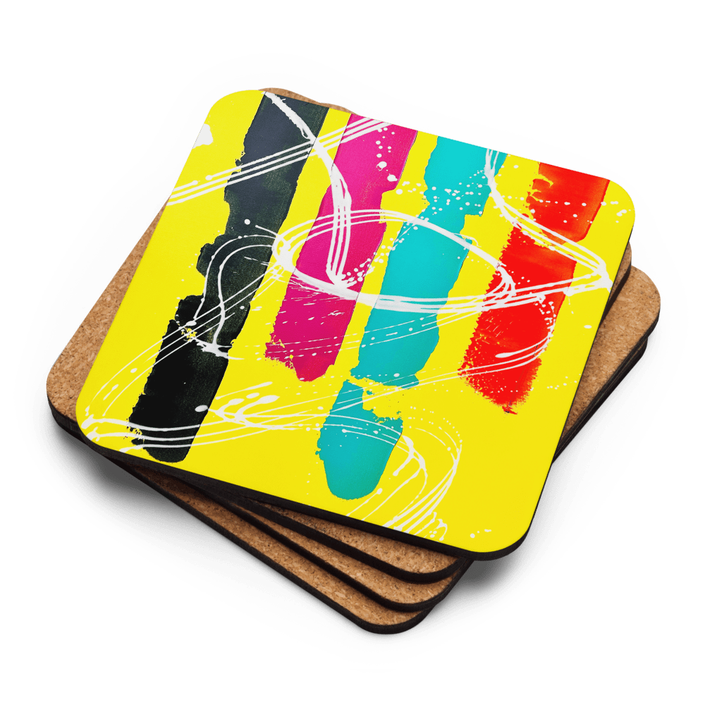 Corkback Art Coaster — Miroslavo®