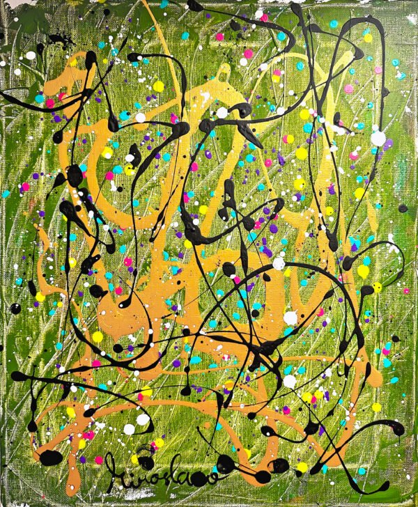 Nature Calling Painting Abstract by Miroslavo