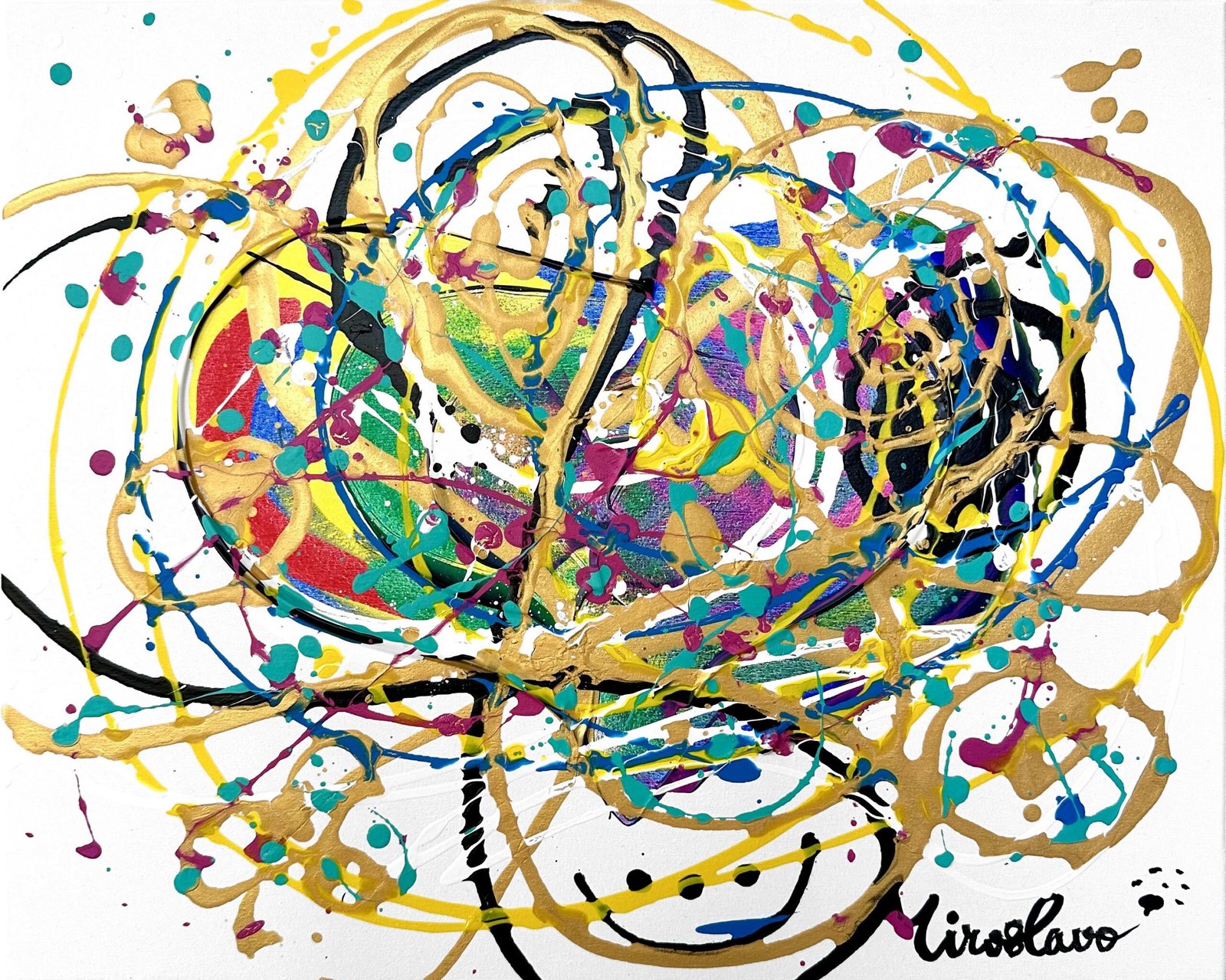 all you need is love painting abstract miroslavo scaled