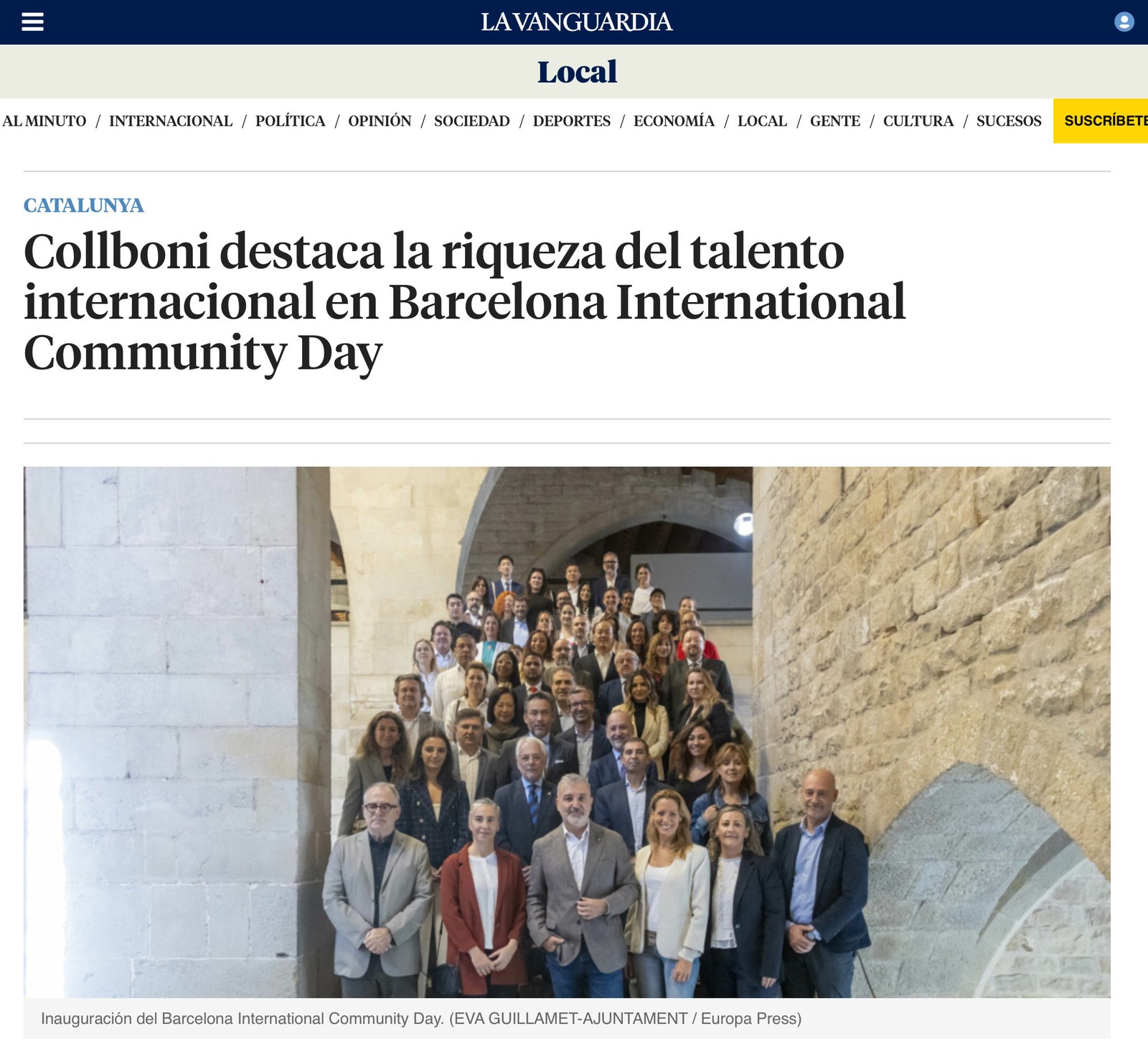 Marketing 4 Miroslavo appears with city council officials in BICD 2024 Barcelona
