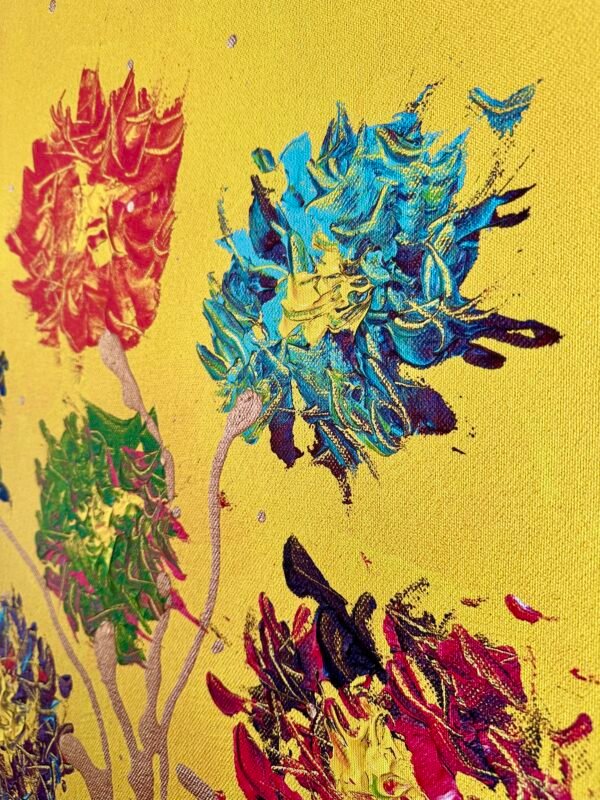 New Year's Bouquet Canvas Print - Image 5