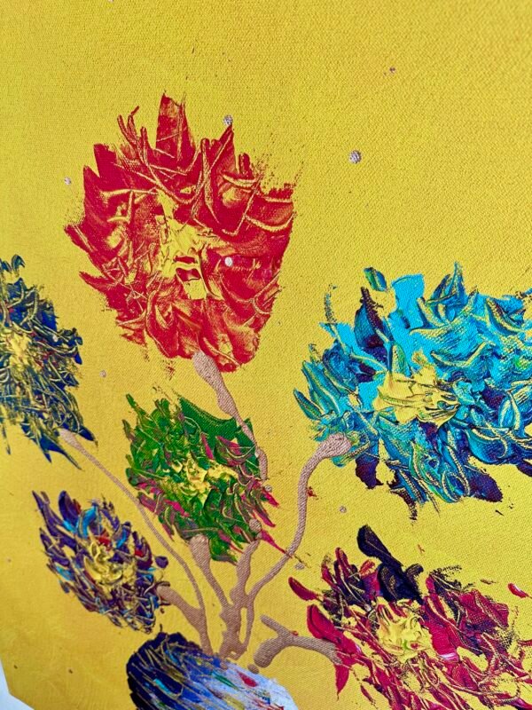 New Year's Bouquet Canvas Print - Image 3