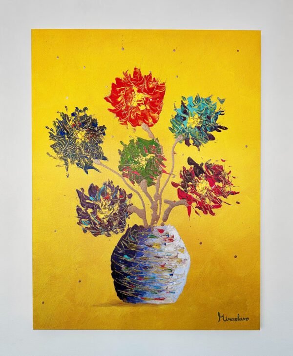 New Year's Bouquet Canvas Print