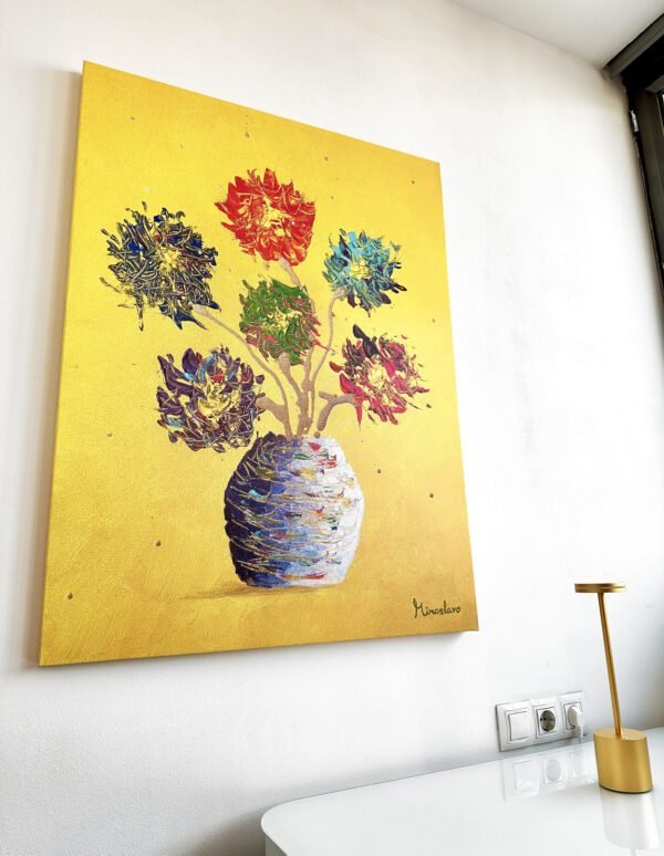 New Year's Bouquet Canvas Print - Image 7