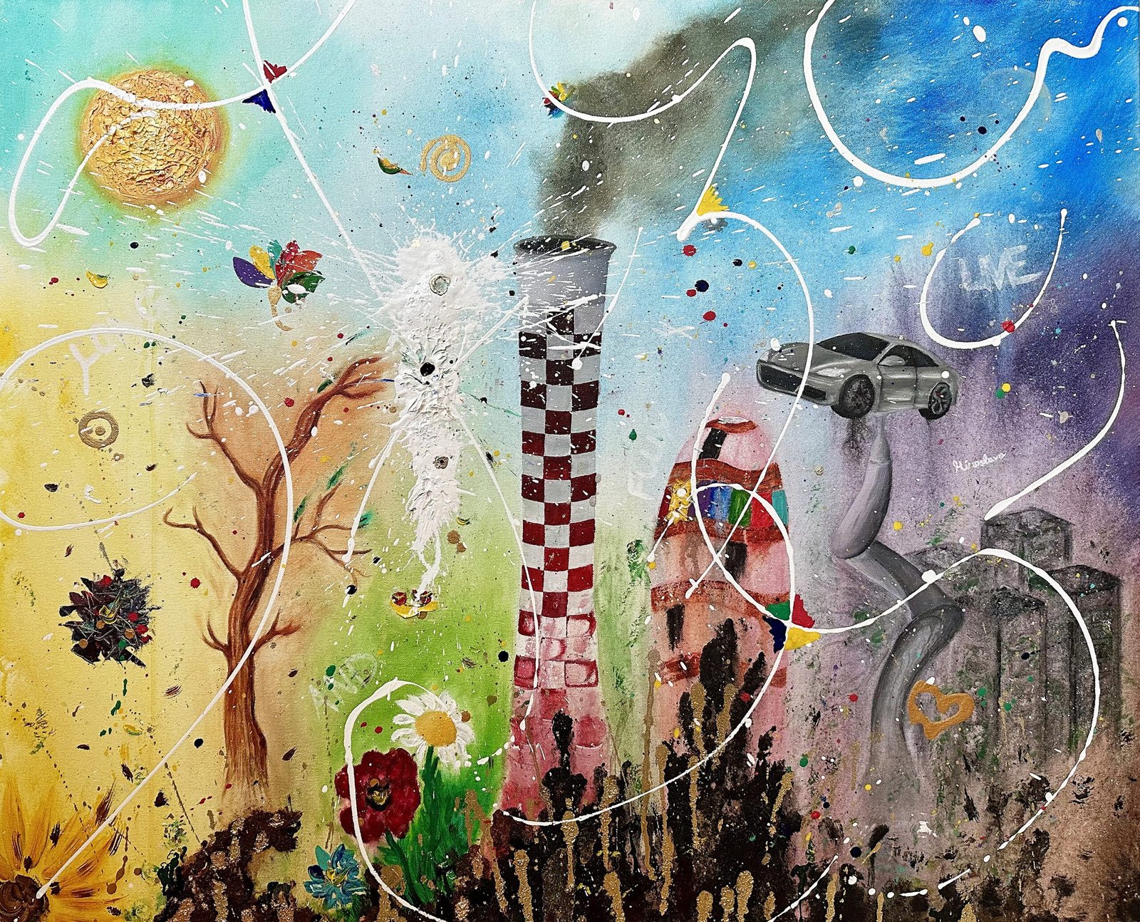 Custom Art Services 1 Transformation Painting by Miroslavo
