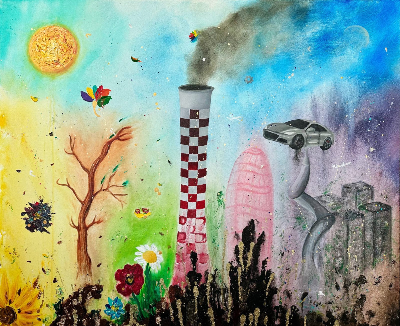 Home 28 Hope in spite of Doom painting by Miroslavo