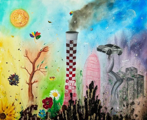 Hope in spite of Doom painting by Miroslavo
