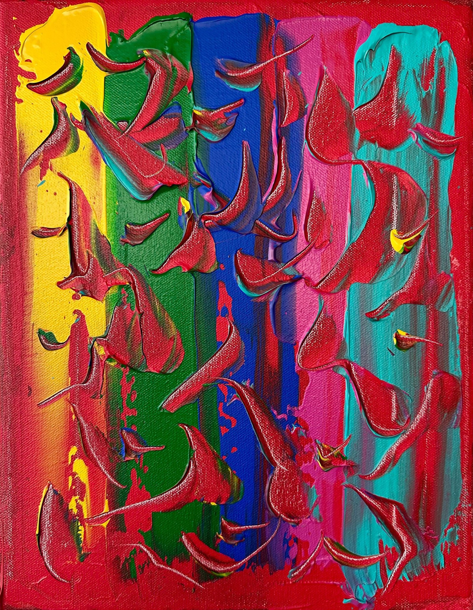 Cool Off 1 Cool Off Abstract Painting by Miroslavo