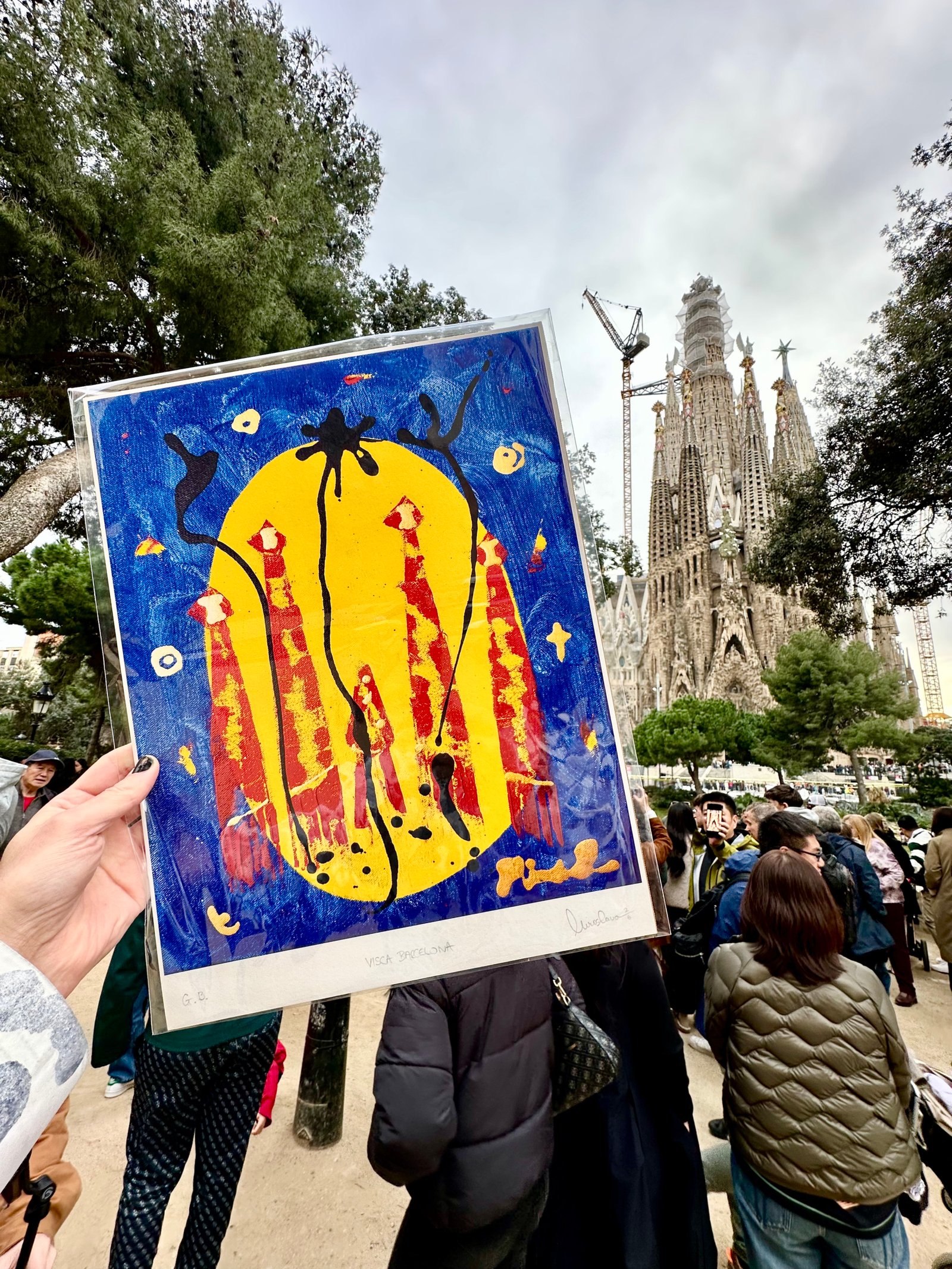 Pick Your Painting – Fine Art Print with Your Initials